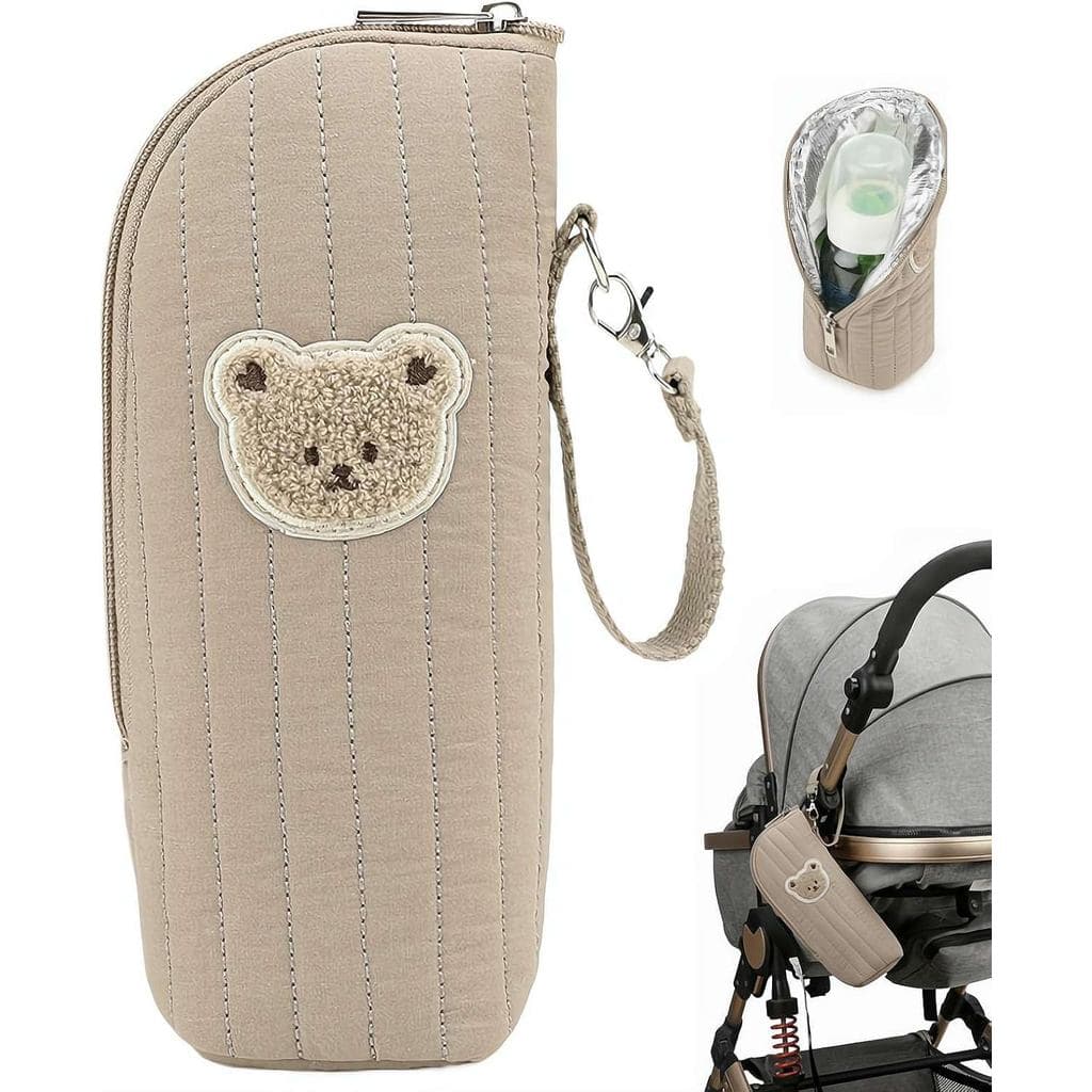 Bolsa Térmica para Carrinho de Bebê, Bolsa Portátil Térmica/Isolante para Leite, Organizador de Leite Suspenso para Crec