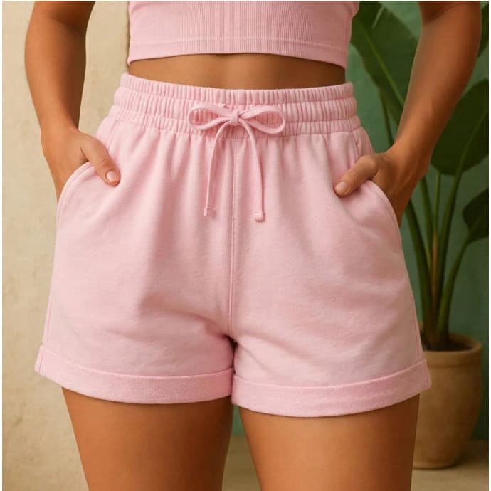 shorts feminino de moletom bermuda feminina short com bolso short curto short moletom short academia short basico