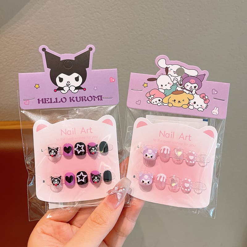 Adesivos de unhas removíveis, adesivos de unhas para presente, unhas postiças.