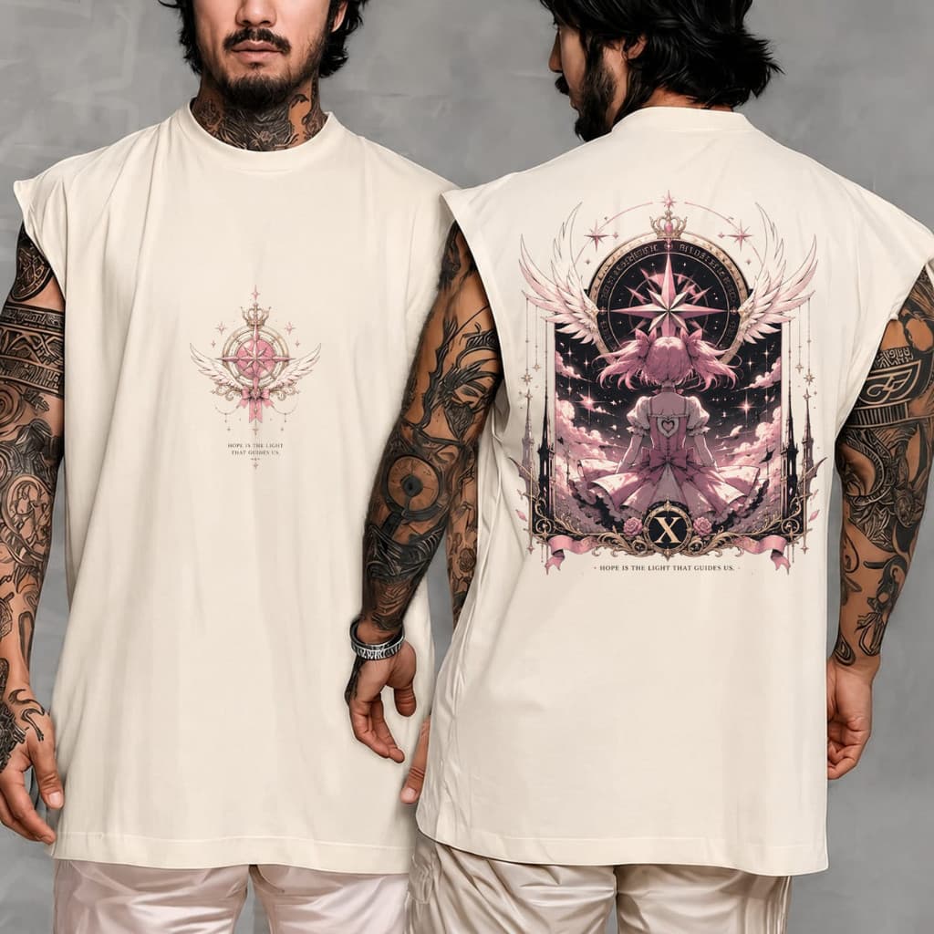 Conjunto Oversized Masculino Regata machao + Short Arte Anime Otaku