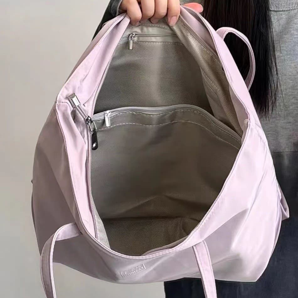 Nova bolsa feminina de primavera, bolsa transversal de grande capacidade, bolsa de mão feminina elegante, de ombro