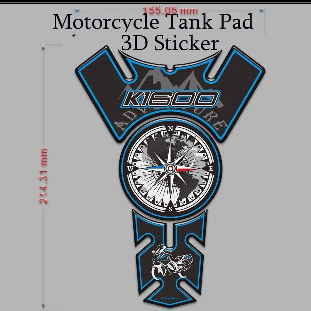 Para BMW K 1600 B GT GTL Grand America K1600 Tanque Almofada K1600GT Adesivos Protetor Da Motocicleta Carenagem Emblema