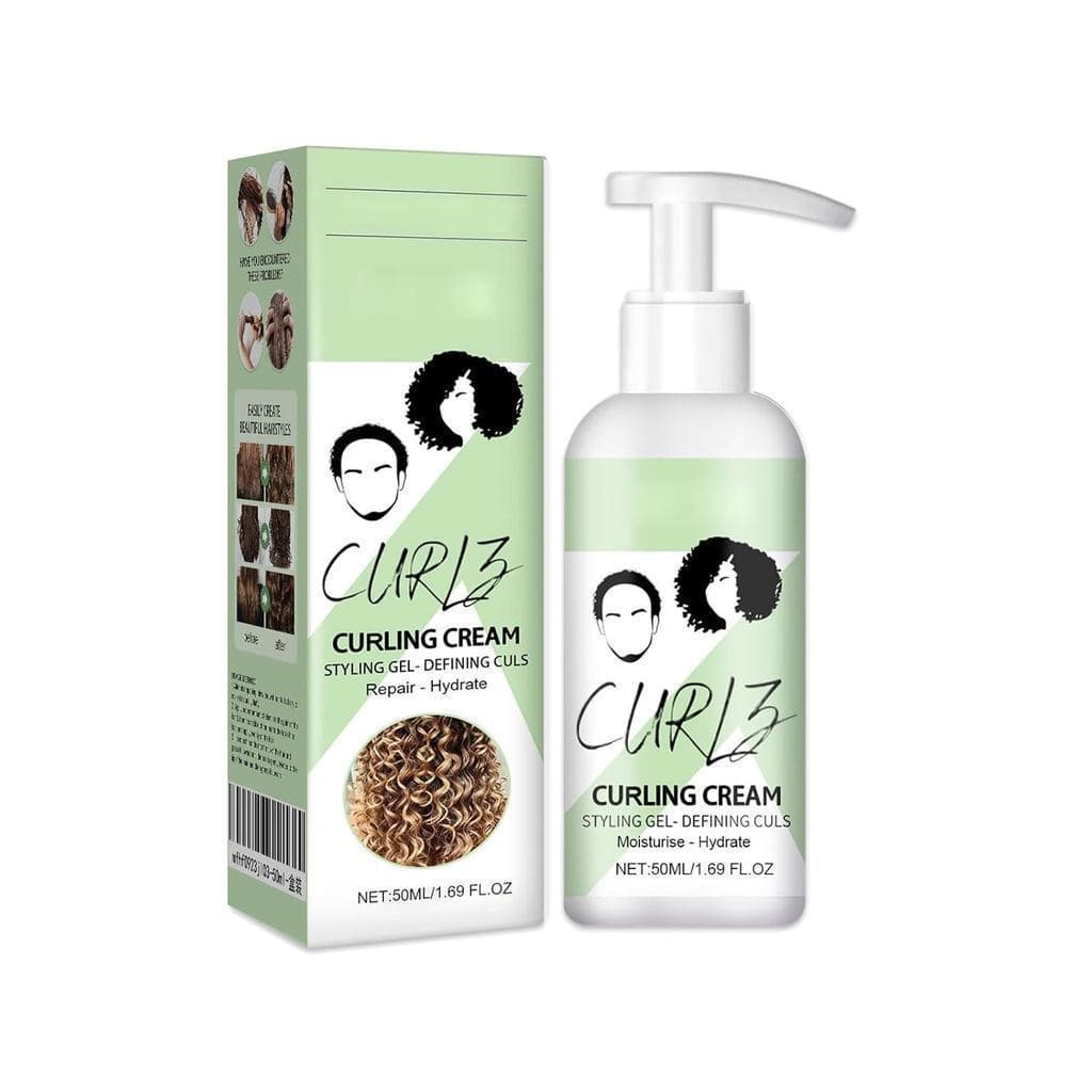 Creme Modelador de Cachos 50ml - Usado para fixar os cachos, manter o brilho e uma aparência natural, hidratar e reparar