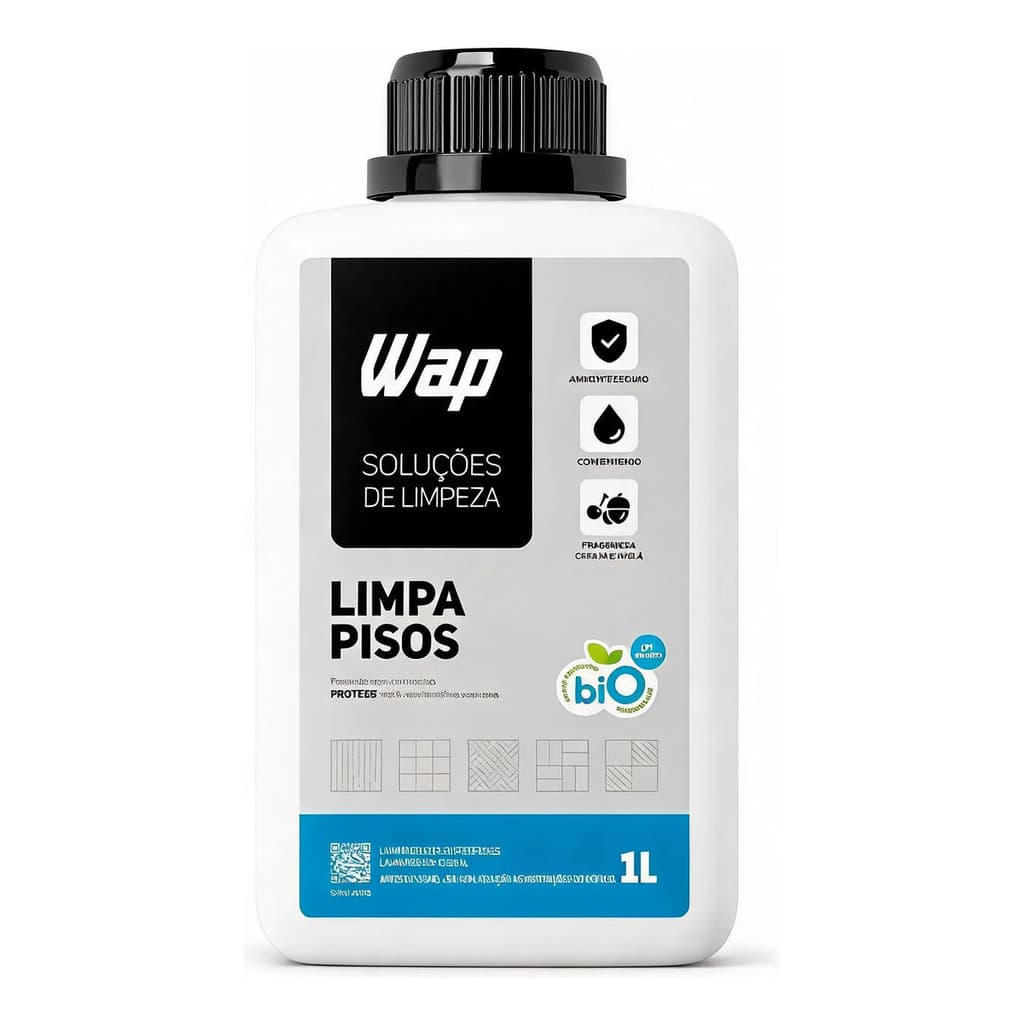 Detergente Limpa Pisos Wap 1 Litro Para Maquina De Presão