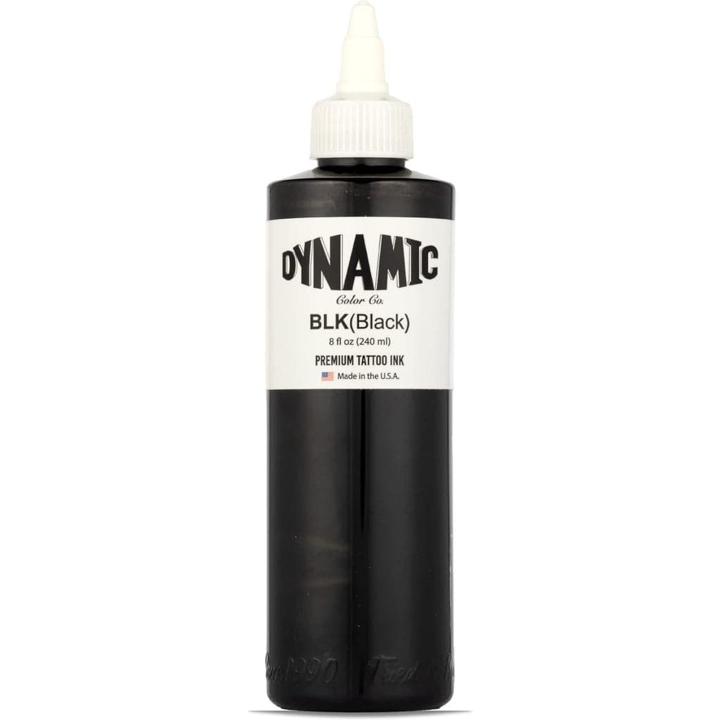 Tinta Preta Dynamic Color Co em Frasco de 8oz