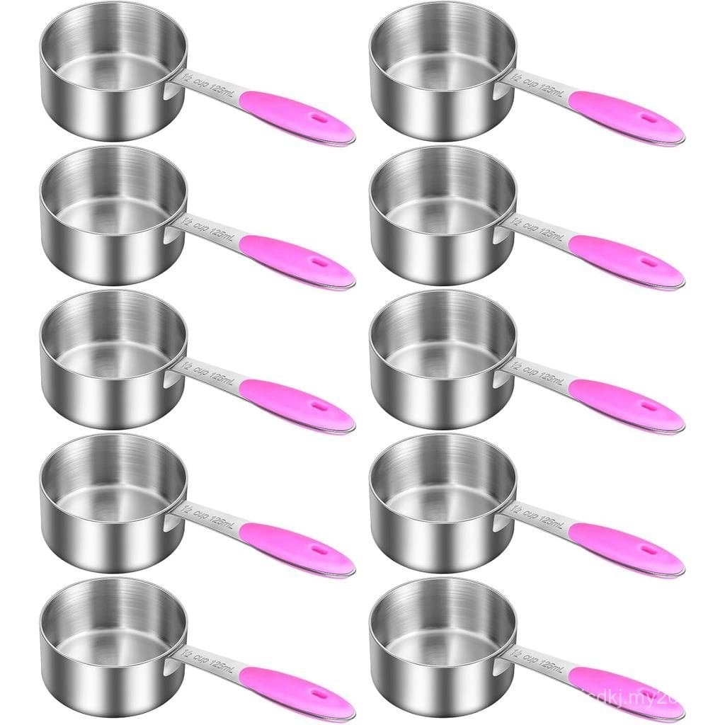 Copo medidor pequeno, colher pequena, 10 pequenas ferramentas, colher medidora de café, utensílios de cozinha de silicon