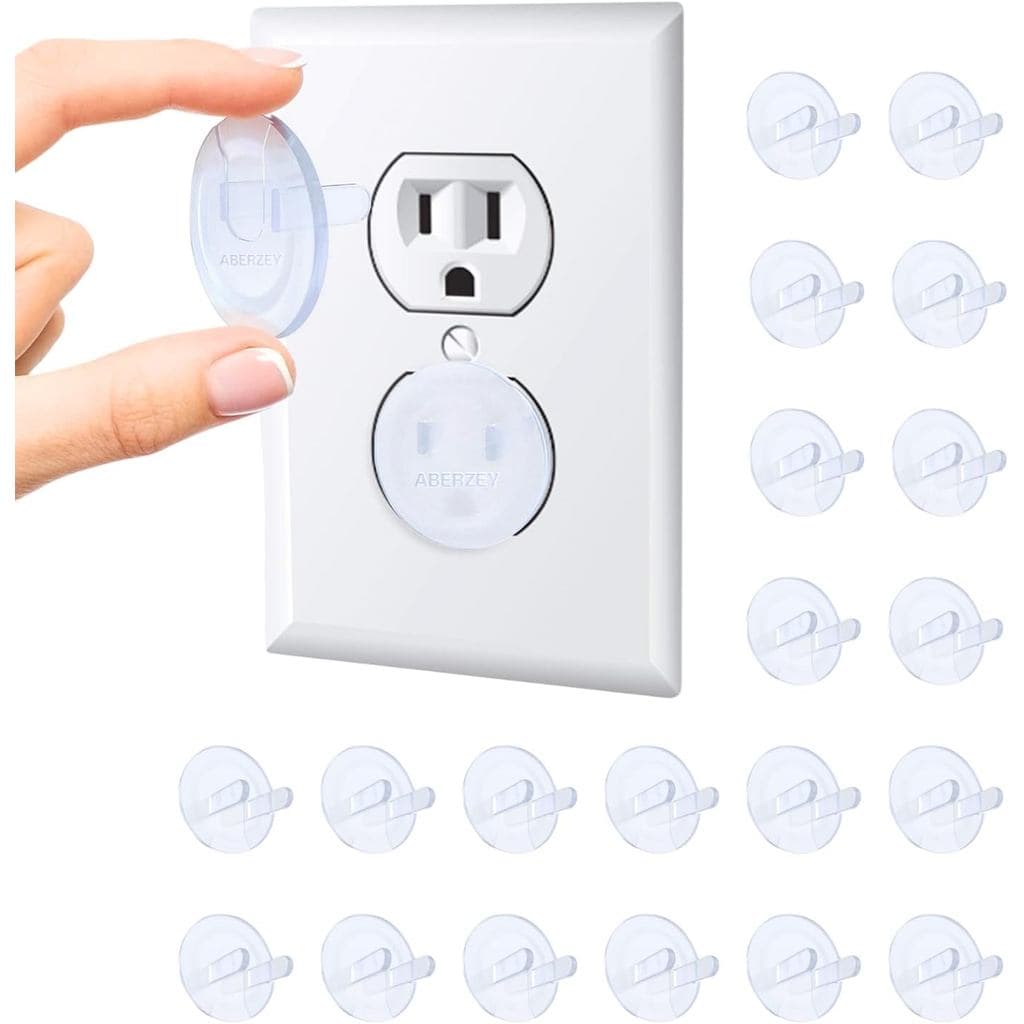 10 peças de protetores de tomadas à prova de bebês, capas de proteção para tomadas elétricas, protetores de tomadas para