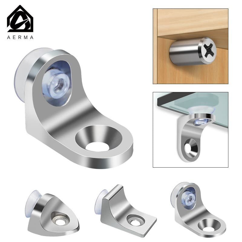 Parafusos auto-atarraxantes para suporte de prateleiras, suporte integrado para fixação de divisórias, pino de suporte p