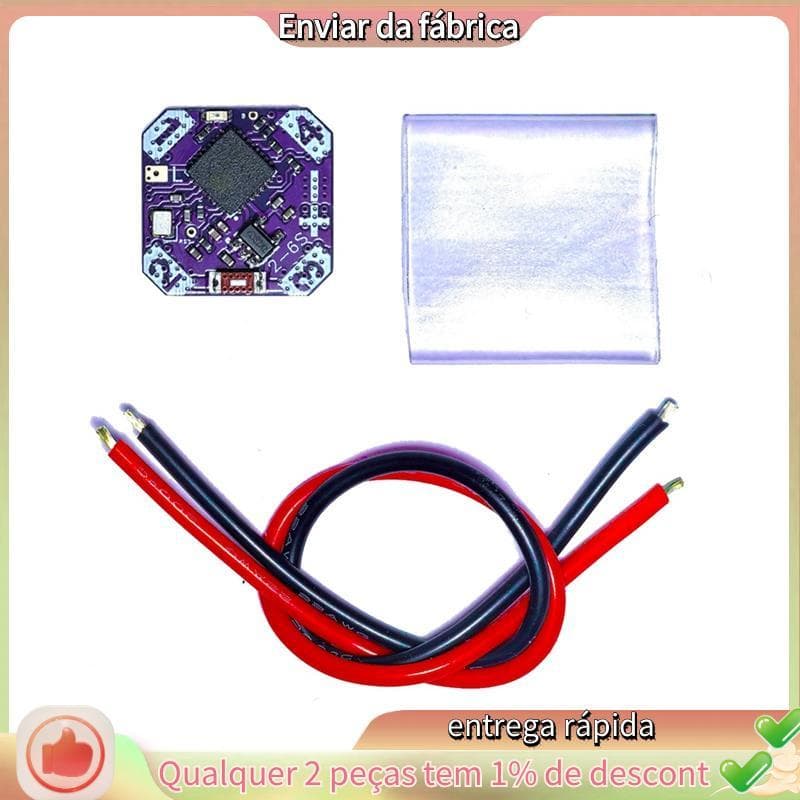 FPV Mini Módulo De Controle De Luz LED 4CH RGB Para Controlador De Iluminação Drone 2-6S Parâmetros Ajustáveis WiFi Sem