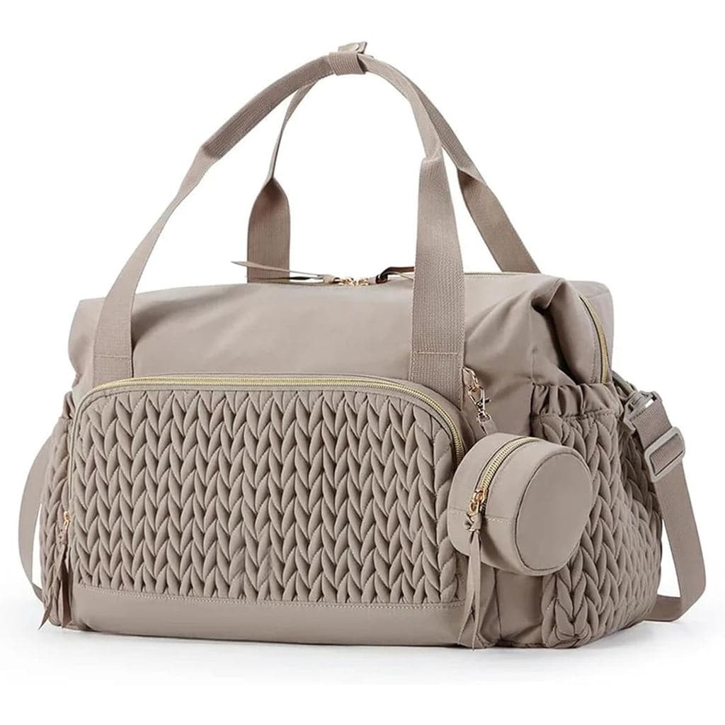 Bolsa de Fraldas para Mães, Bolsa para Pendurar no Carrinho, Organizador de Grande Capacidade, Bolsa de Mão Elegante par