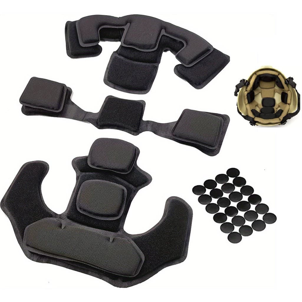 kit De Substituição De Forro De Capacete Ajustável De Primeira Geração , Confortável Com Adesivos , Adequado Para Capace