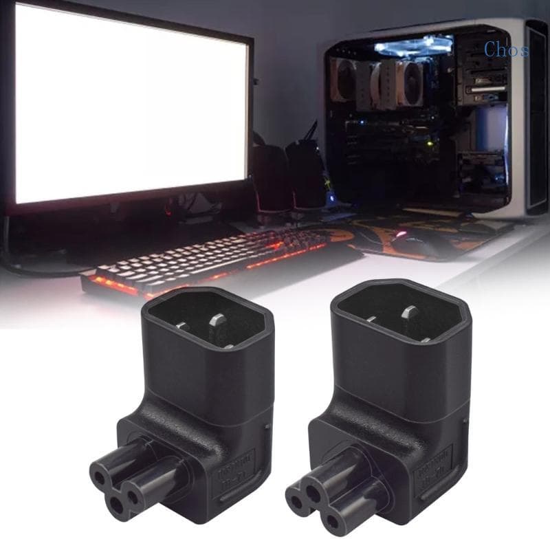Chos IEC 320 C14 Para C5 Adaptador Alimentação C14 Fêmea IEC320 250V 10A Plugue