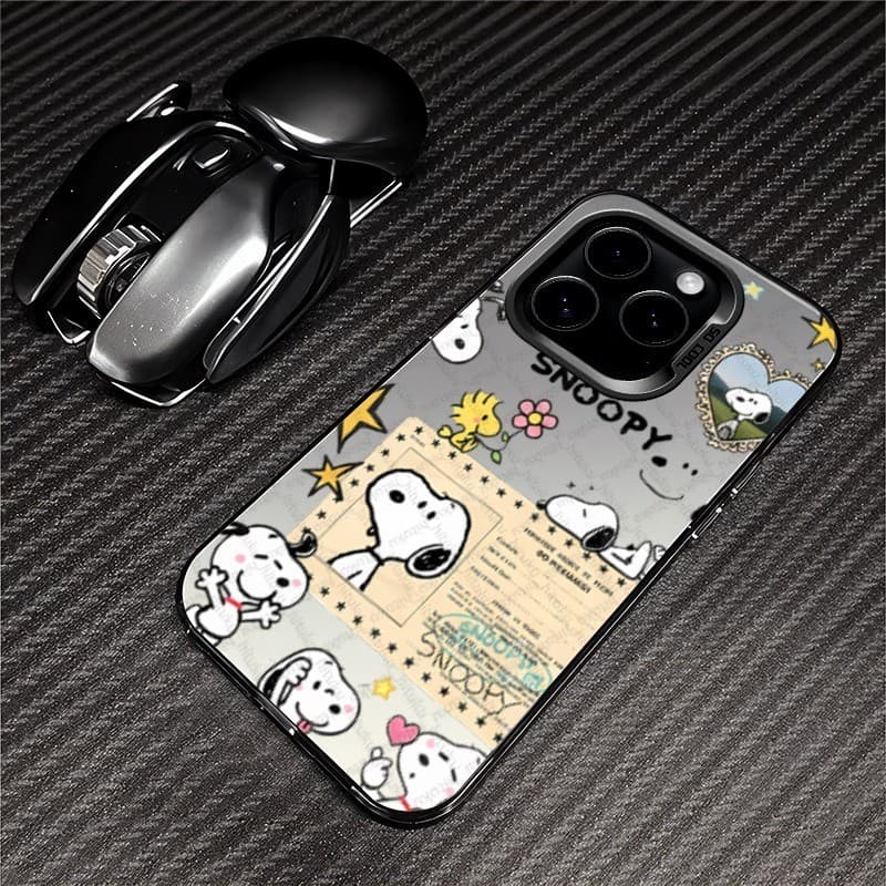 Capa iPhone11/12/13 série Capa personalizada para celular（260729）Snoopy38