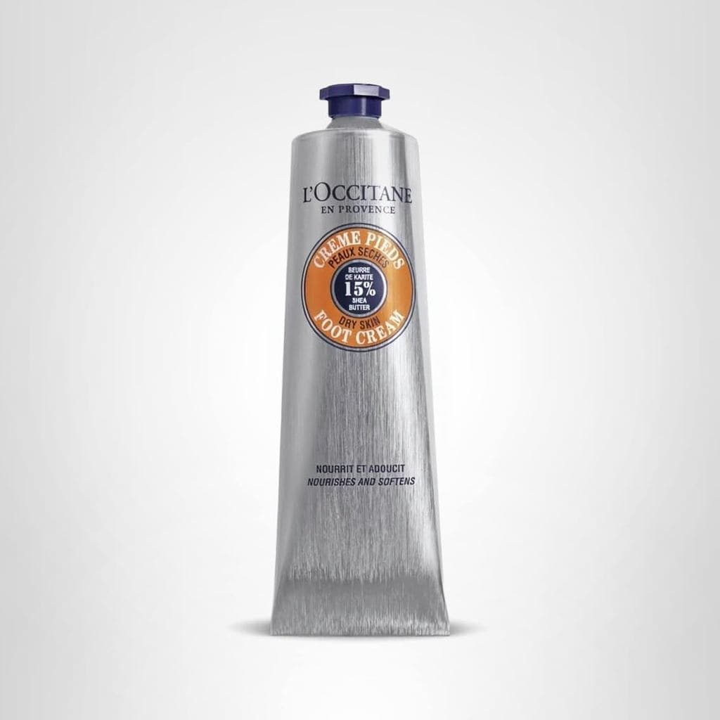 L'OCCITANE Creme para os Pés com 15% de Manteiga de Karité, Enriquecido com Lavanda e Arnica. 5,30 fl oz SWCE