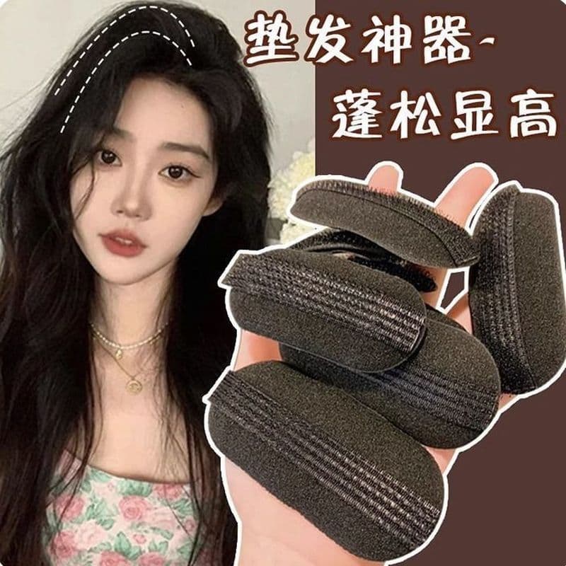 Estoque pronto Novo estilo almofada invisível pedaço de cabelo alto crânio superior ferramenta útil aumentar o cabelo de