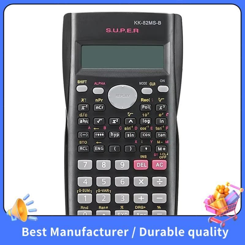 Calculadora Científica Multifuncional , De Exame , Portátil , Ensino De Matemática Estudante