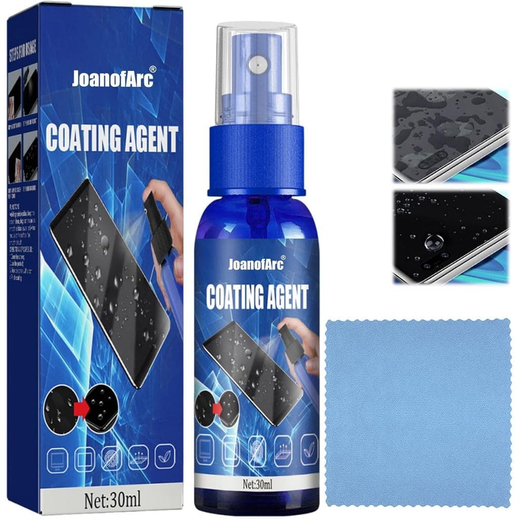 Spray Protetor de Tela, Revestimento Líquido Nano para Tela de Telefone, Spray Hidrofóbico Anti-Impressões Digitais, Pan