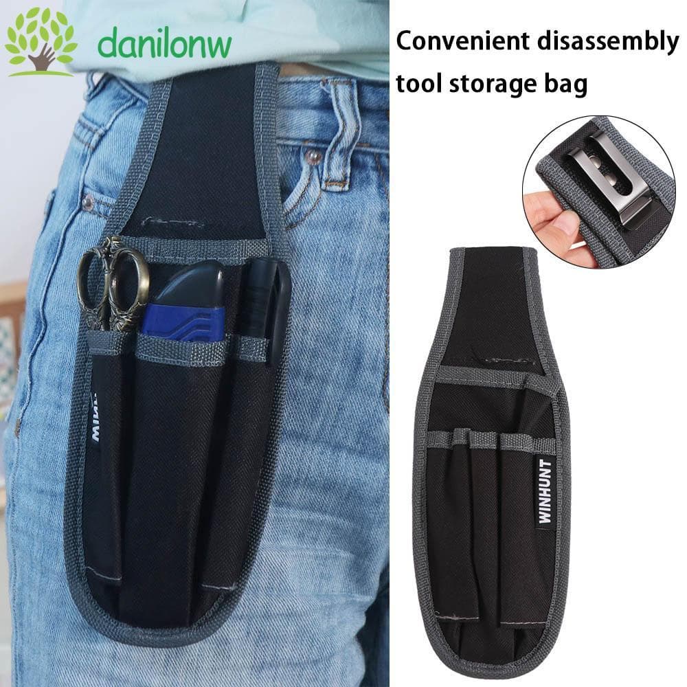 Bolsa De Cintura Para Ferramentas DANILO , Cinto De Tecido Oxford De Armazenamento Multicamadas , Suspensão Eletricista