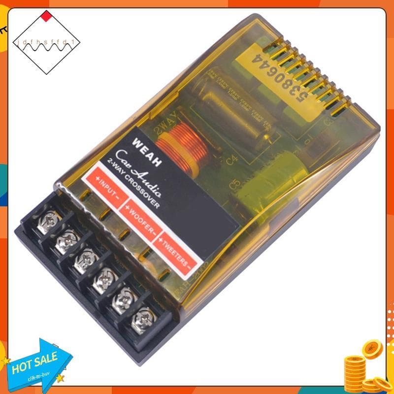 [Promover J] Placa Divisora De Frequência De Áudio Com Vários Alto-Falante Ajustável , E Baixo , Filtros Crossover De 2