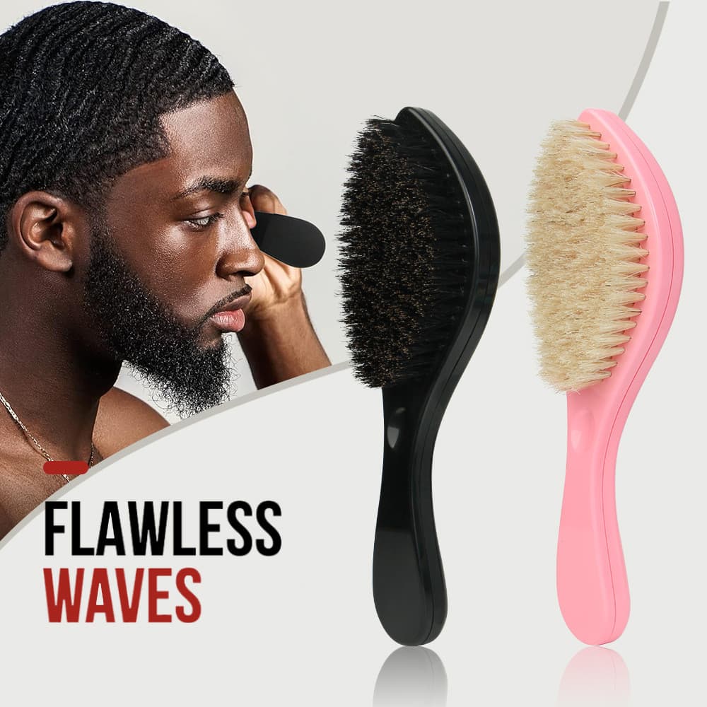 [Estoque pronto] Escova de cabelo de cerdas masculina pente de cabelo de óleo pente de estilo de cabelo pente de plástic
