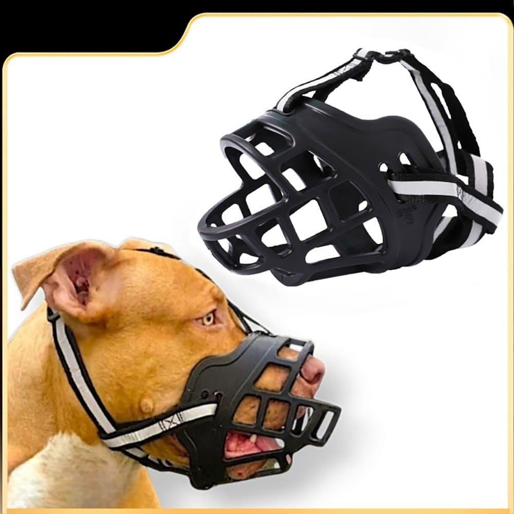 Focinheira Pitbull Cachorros Grandes Confortavel