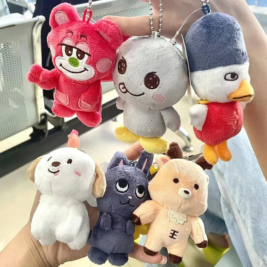 Kpop Idol RIIZE 2024 Porta-Chaves Para Bonecas De 10cm SHOTARO WONBIN EUNSEOK SUNGCHAN SOHEE ANTON Animais Recheadas