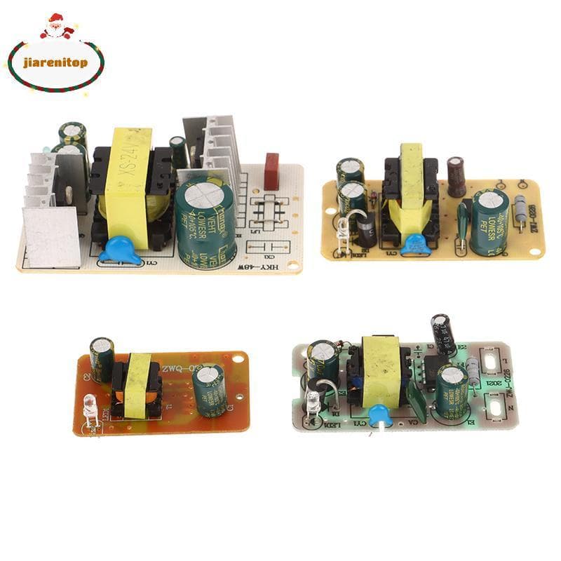 jiarenitop 3V/5V/6V/9V/12V 1A/2A 24V 2A Módulo De Fonte De Alimentação Comutada Interruptor De Proteção Contra Curto-Cir