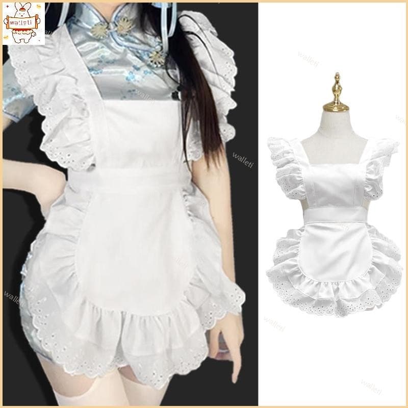 Avental Fantasia Empregada Para , Acessórios Cosplay Halloween , Cozinha