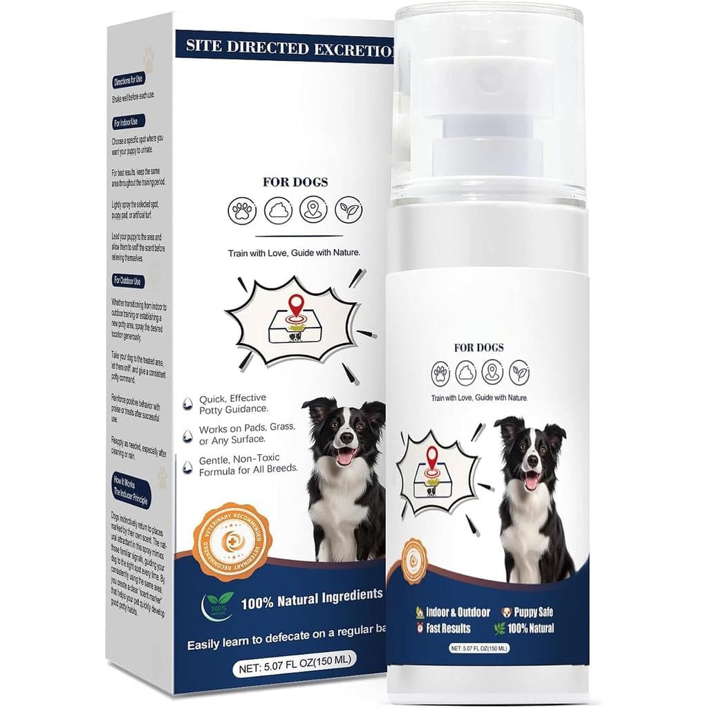 Spray para Treinamento Sanitário de Cães, Spray para Treinamento Sanitário de Filhotes, Auxiliar para Adestramento Sanit