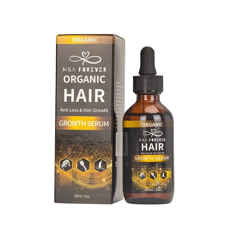 Sérum Orgânico Anti-Queda e para Crescimento Capilar M&A 60ml