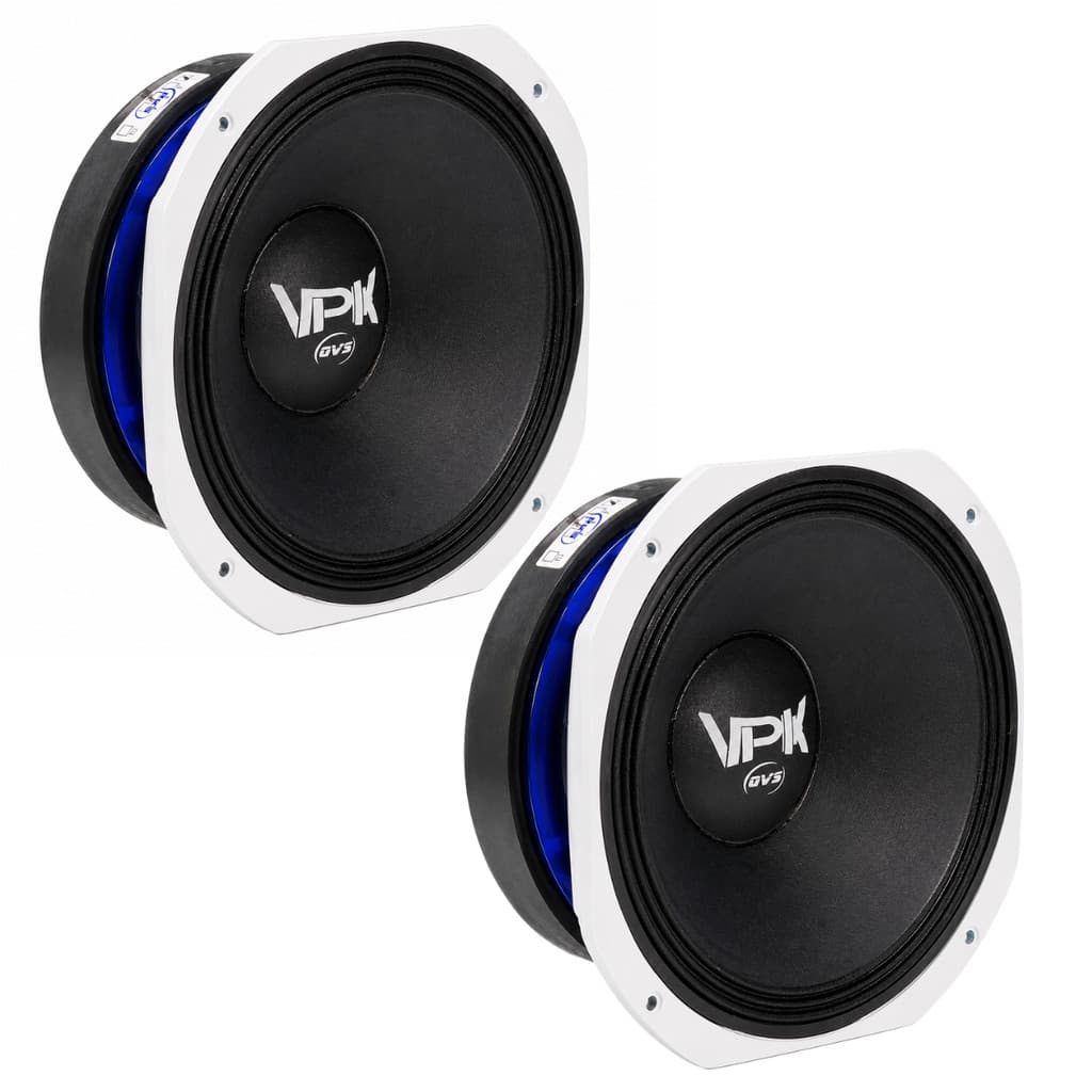 2 Alto Falante QVS 10 60vpk 450wrms Medio Grave Pancadao Som Automotivo Som Profissional Line Array Paredao Bob