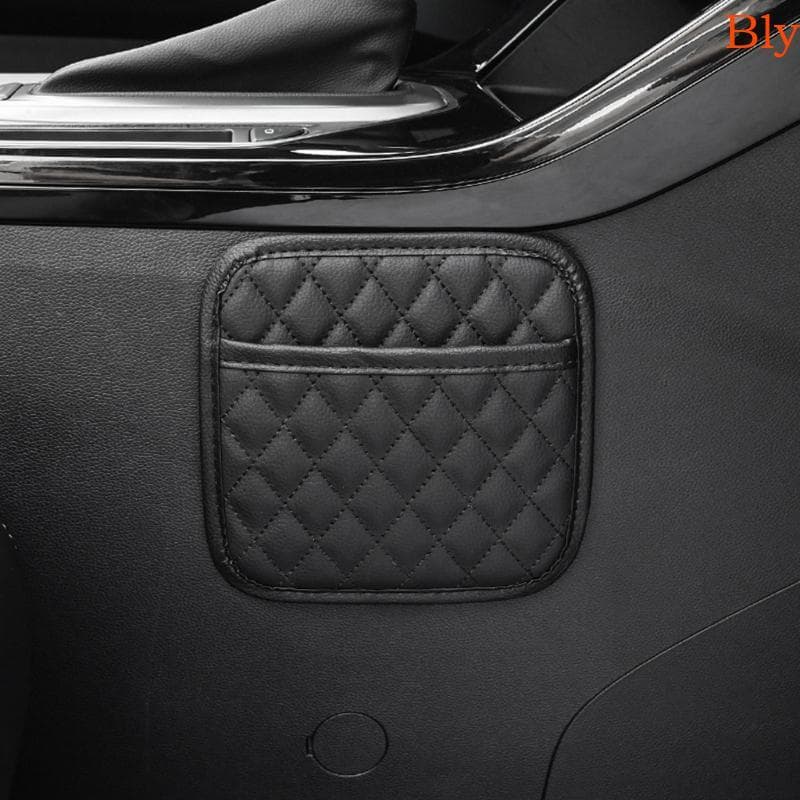 Bly Couro Bolso De Armazenamento De Carro Assentos Porta Traseira Console Central Organizador Multifuncional Saco Para C