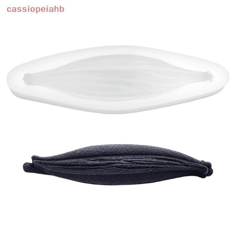Forma de silicone para bolo com design de cápsula de baunilha de 10 furos, ferramenta de confeitaria reutilizável de alt