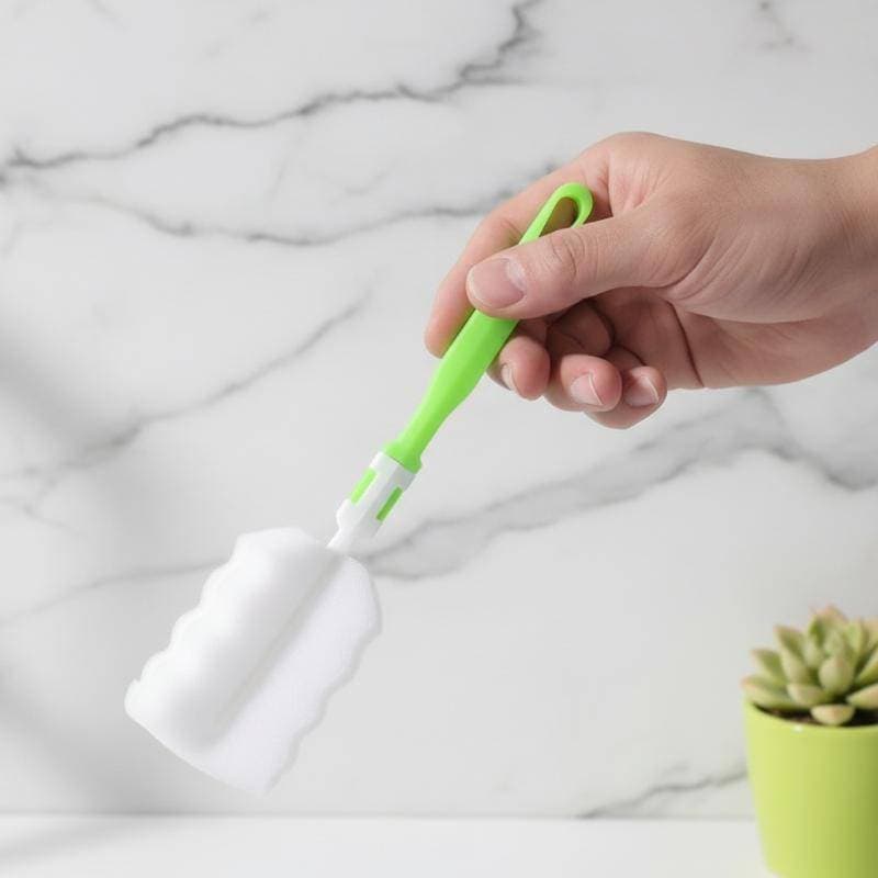 Escova De Limpeza De Esponja Aether Para Copos Térmicos Projetada Conveniente Em Ambientes De Cozinha Ocupados Novo