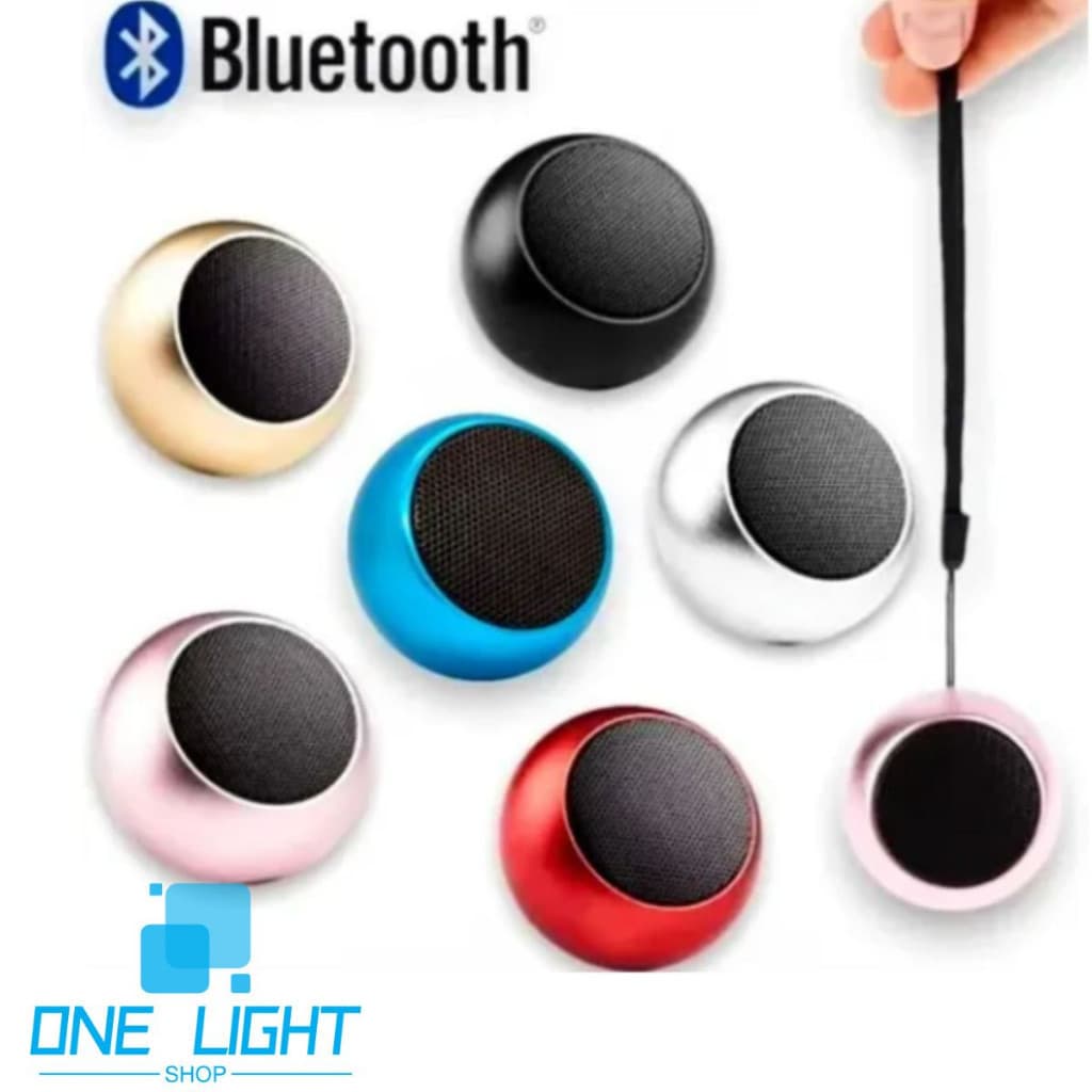 Mini Caixinha de Som Bluetooth Metal 3W Alto‑falante Portátil Amplificada para Casa e Exterior