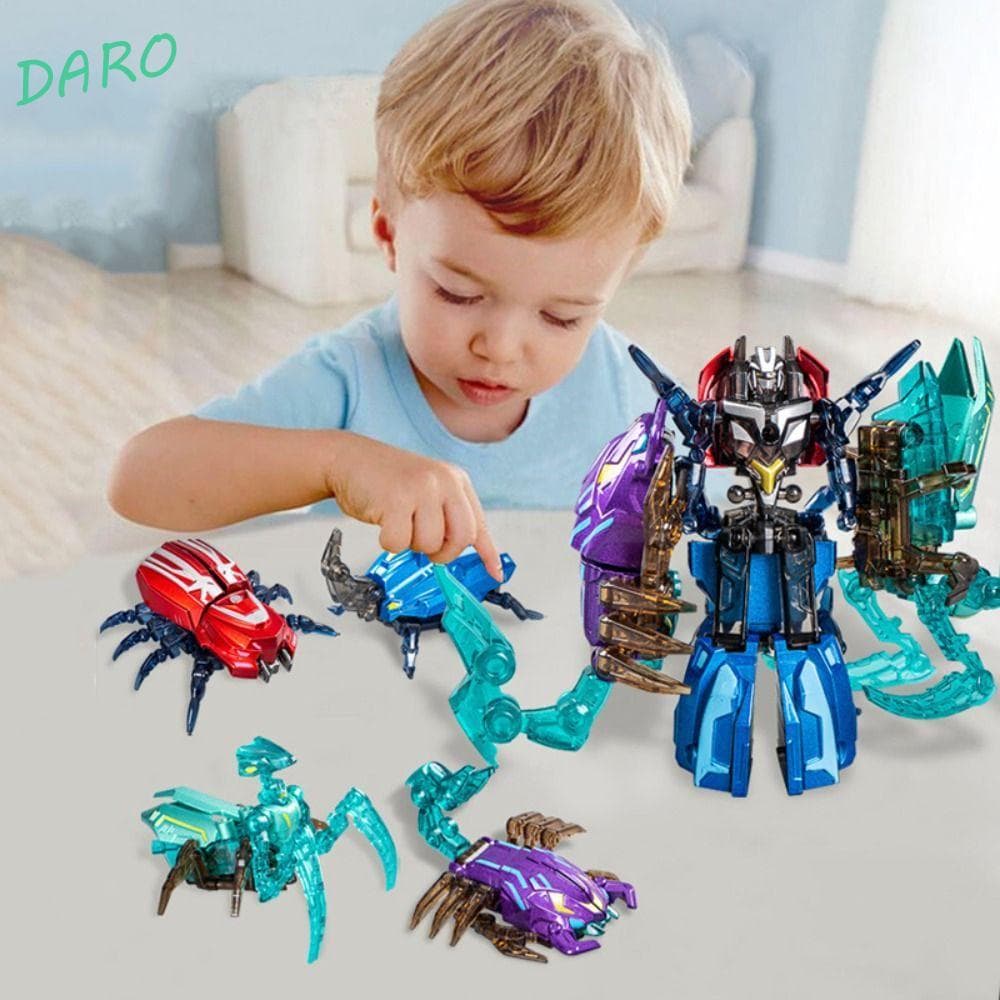 Brinquedos Do Robô Da Transformação De DARO , Móvel Deformação Animal Simulação , Brinquedo Modelo 2 Em 1