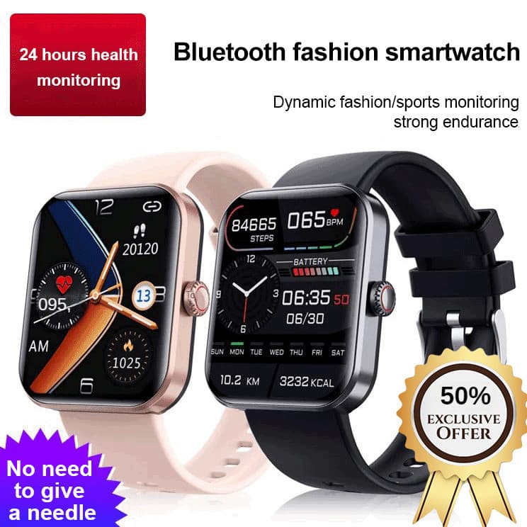 [Monitor Cardíaco] Bluetooth Fashion Smart Watch/Relógio Inteligente/Relógio Esportivo/Fitness/Smartwatch