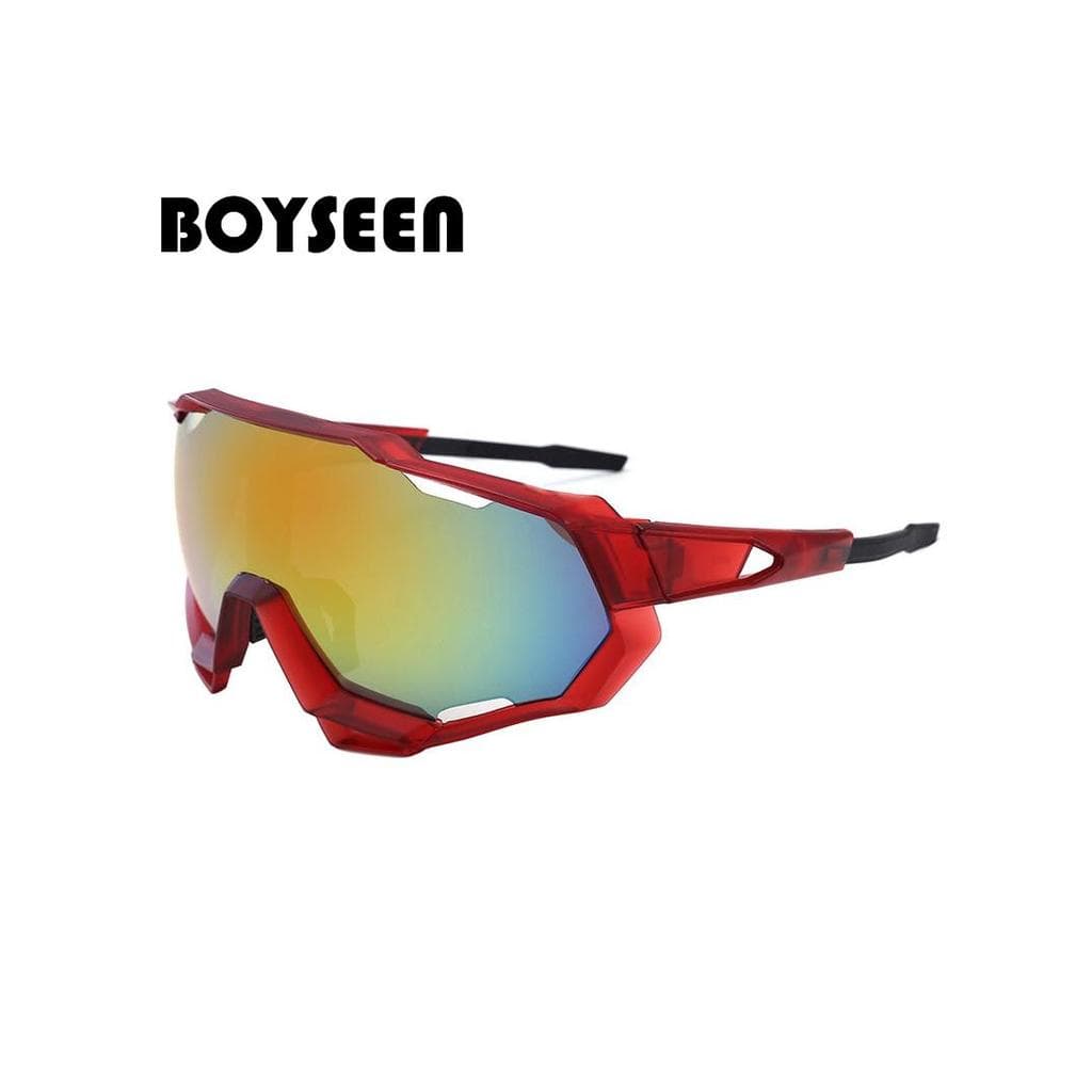 Óculos de ciclismo para miopia, óculos de sol com revestimento colorido para homens e mulheres, óculos de sol à prova de