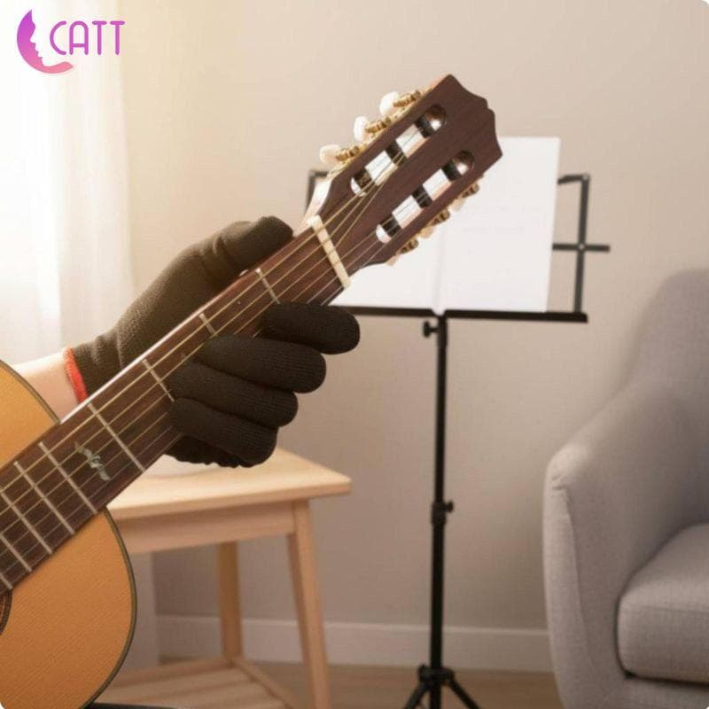 [Dadada2] Luva De Prática De Guitarra Soft Ukulele Leve Para Iniciantes