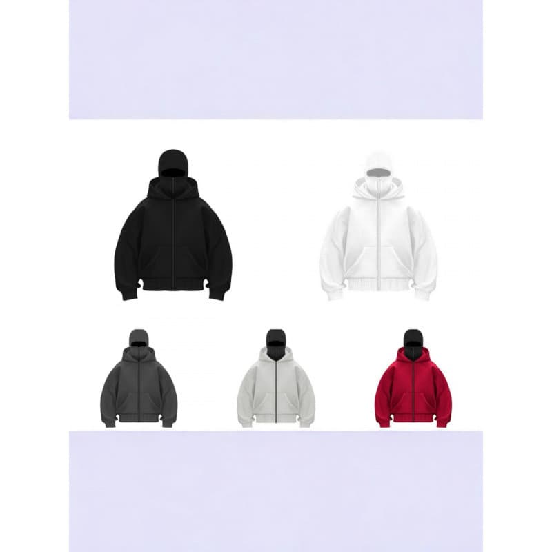 Cross-Border primavera outono dupla camada com capuz zíper moletom jaqueta solta rua homens mulheres casais zíper Hoodie