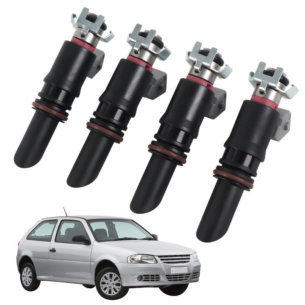 Kit 4 Bico Injetor Gol Voyage Fox 1.0 G4 G5 Iwp176 / 50103402