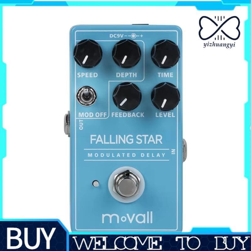 Pedal De Efeito De Guitarra MP104 , Com Atraso Modulação , Acessórios True Bypass
