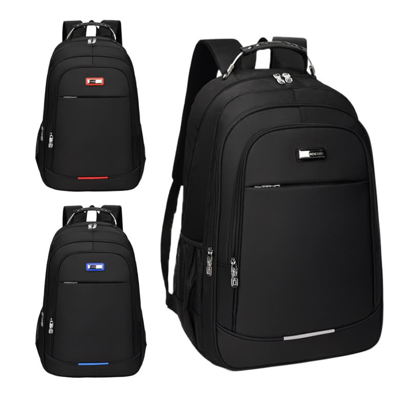 Mochila masculina durável, bolsa de viagem de grande capacidade, mochila que reduz o peso, mochila escolar com design em