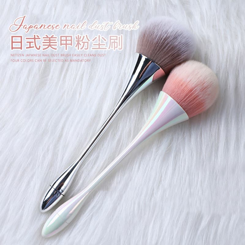 Cintura pequena Manicure escova de poeira sinfonia Aurora cor ferramenta alça longa Blush escova varrendo pó solto maqui