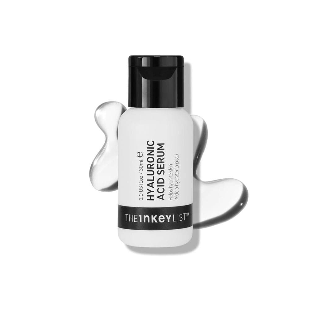 Sérum de Ácido Hialurônico INKEY – Hidratação profunda instantânea e duradoura, repõe a hidratação da pele seca, vegano