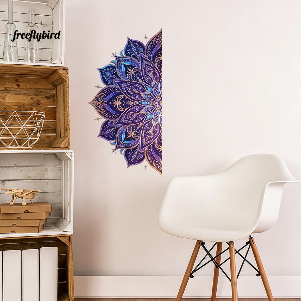 Fz Decalques De Parede Removíveis , Florais , À Prova D'água , PVC , Arte , Adesivos Para Fundo De Festa