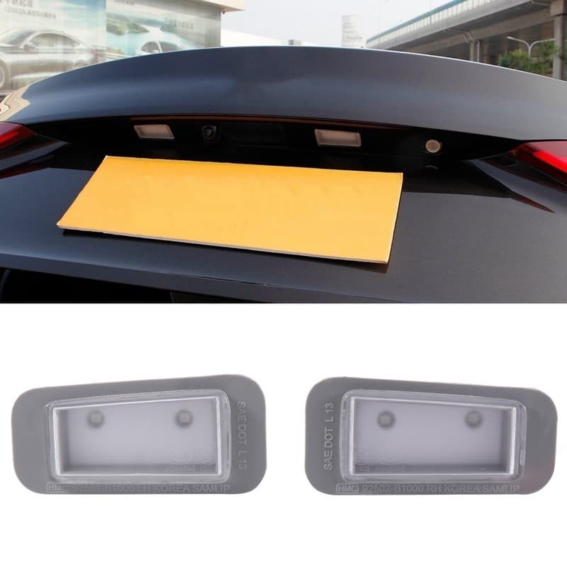 DRIVER Da Lâmpada Placa Traseira Do Carro Para Hyundai Genesis 2015-2016