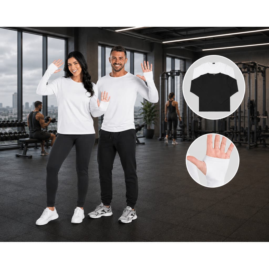 Blusa Térmica Unissex Manga Longa Segunda Pele Inverno