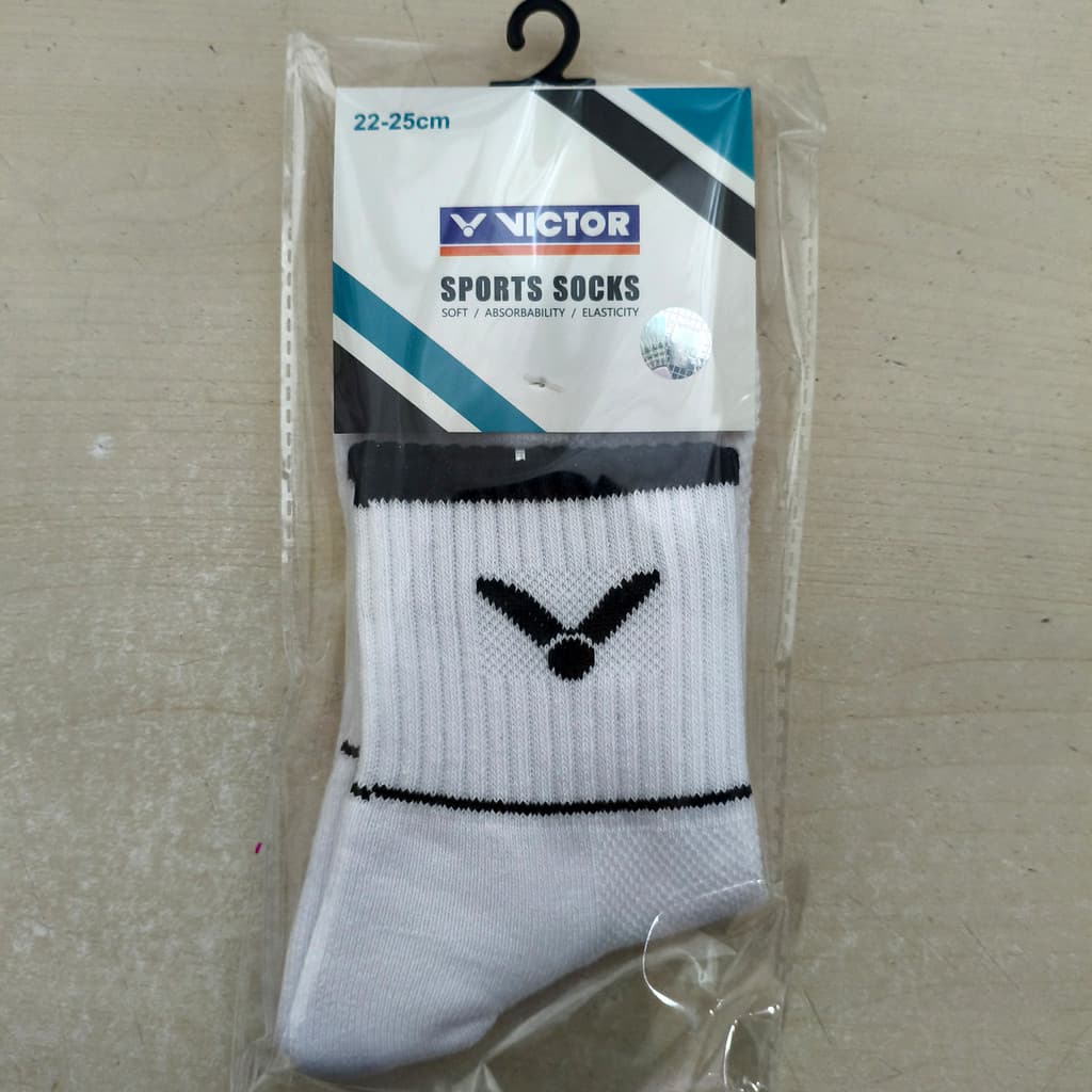 Victor Victor Meias masculinas de Badminton, meias para caminhada, meias esportivas, grossas, absorventes de suor, fundo