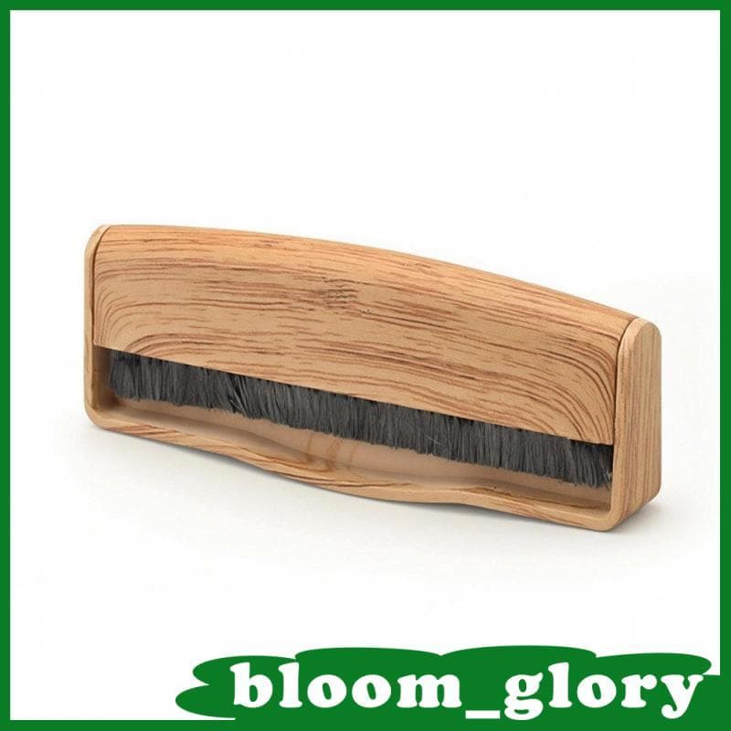 [Bloom_glory] Escova Antiestática Para Limpeza De Discos Ferramenta De Disco De Vinil Com Cerdas Finas Lavar A Plataform